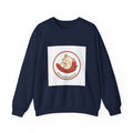 Chinchilla Chill Crewneck Sweatshirt — Cute Chinchilla Logo Pullover