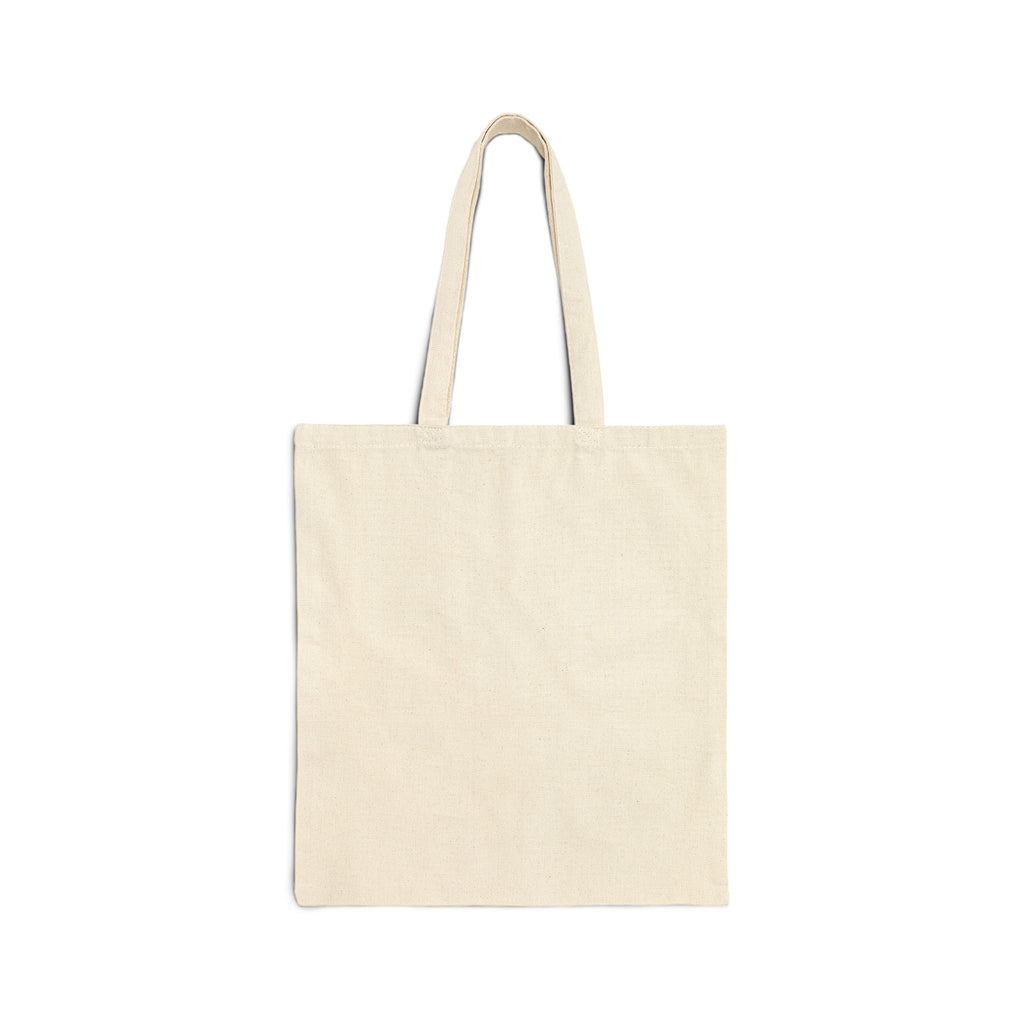Cotton Tote Bag — Cute Chinchilla Café Logo Reusable Market Tote