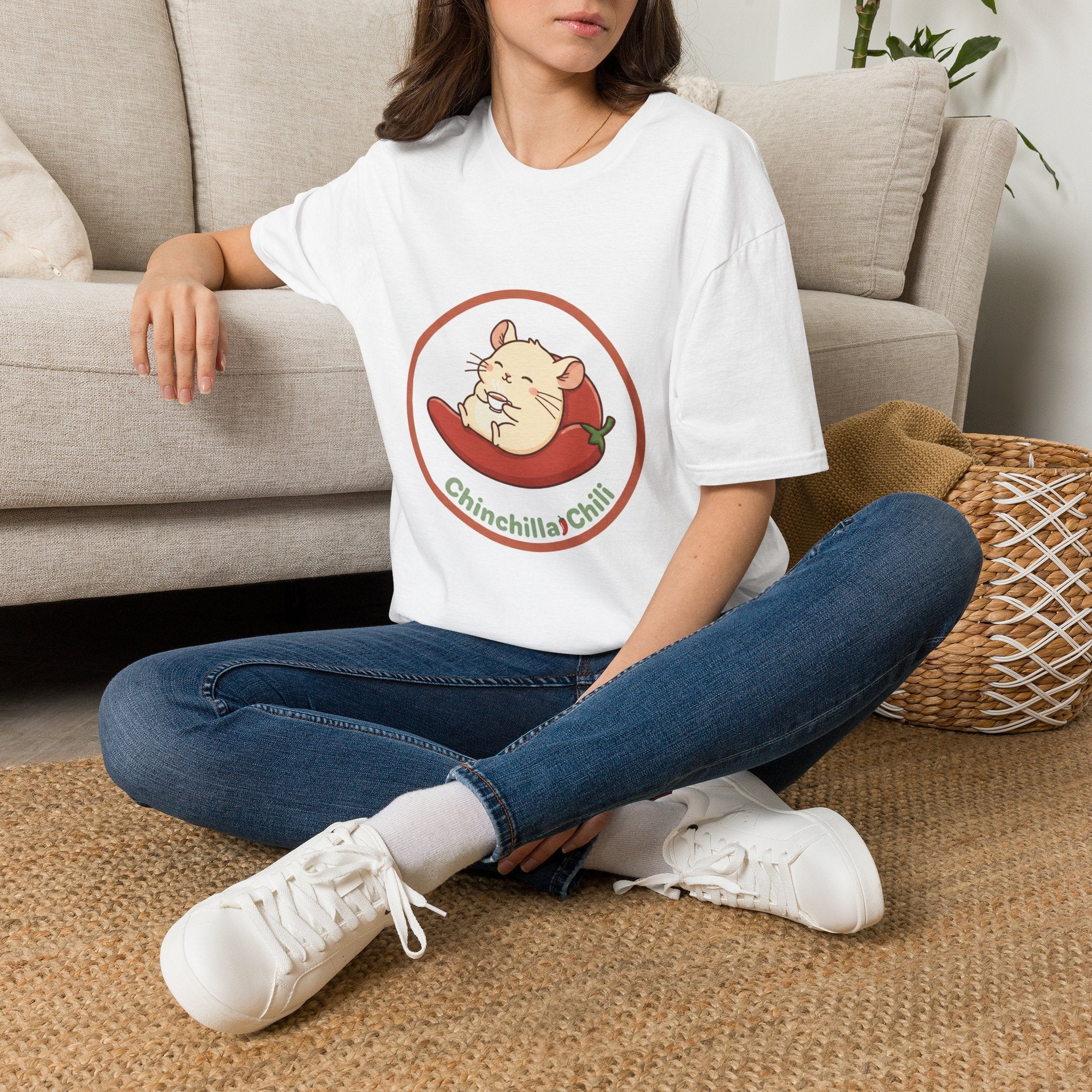 Chillin' Chinchilla T-Shirt — Cute Relaxing Rodent Graphic Tee