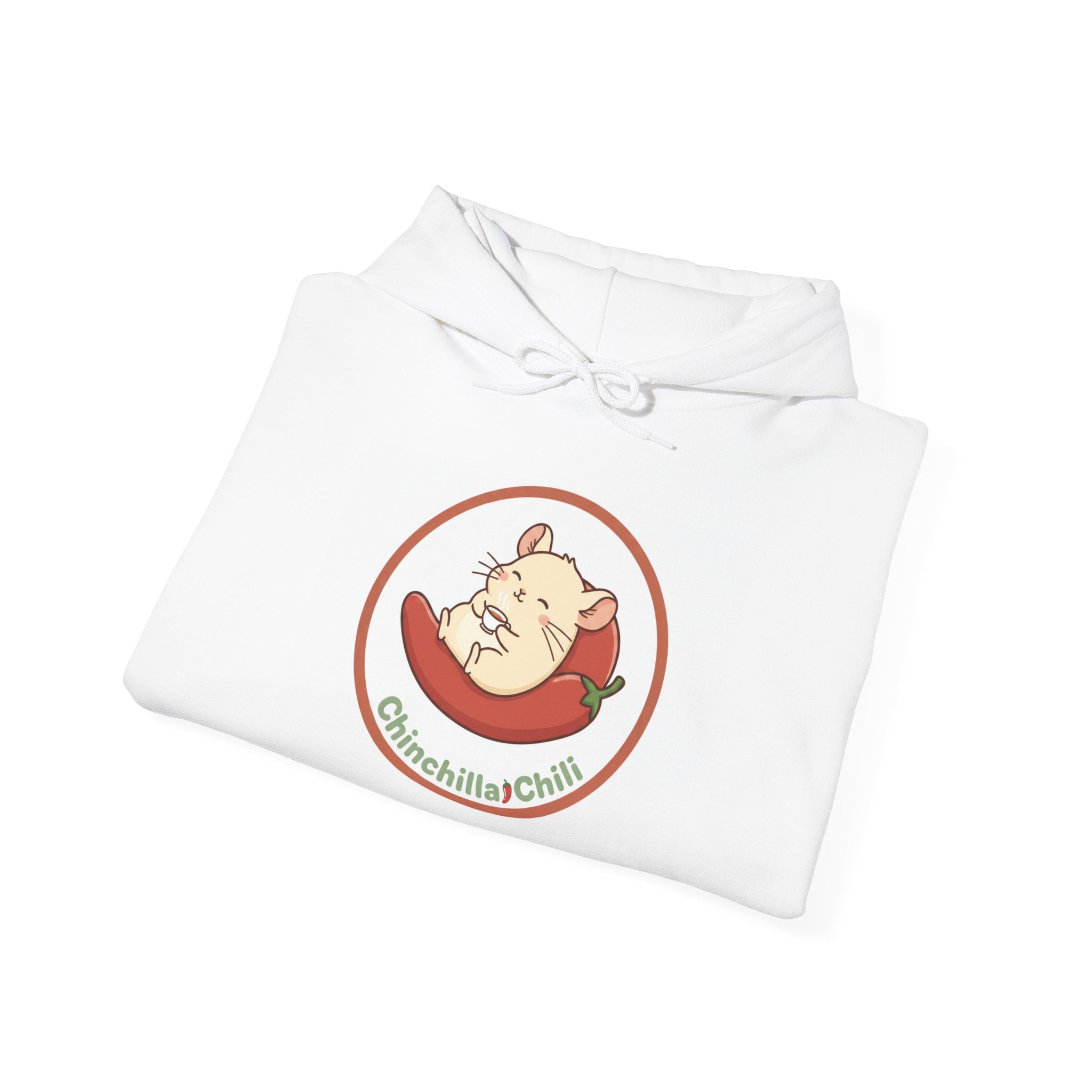 Chinchilla Chill Hoodie — Cute Sleeping Chinchilla Graphic Sweatshirt