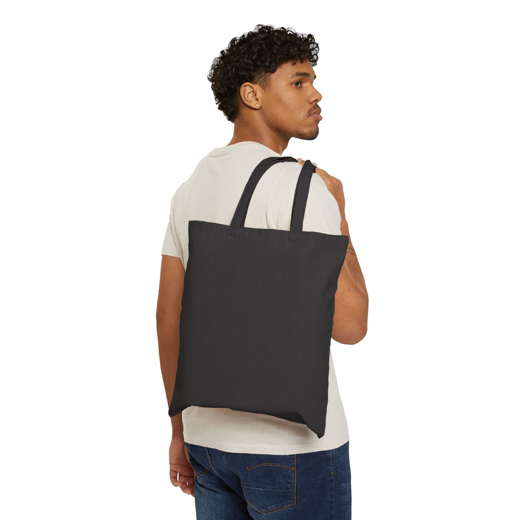 Cotton Tote Bag — Cute Chinchilla Café Logo Reusable Market Tote