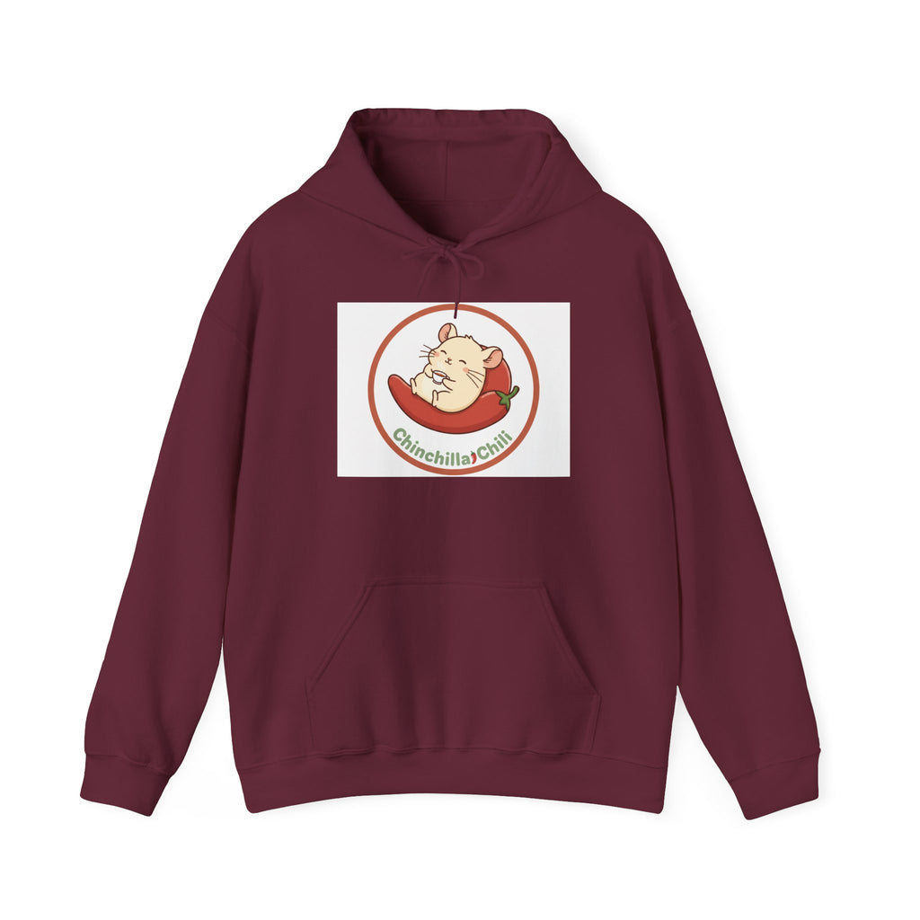 Chinchilla Chill Hoodie — Cute Sleeping Chinchilla Graphic Sweatshirt