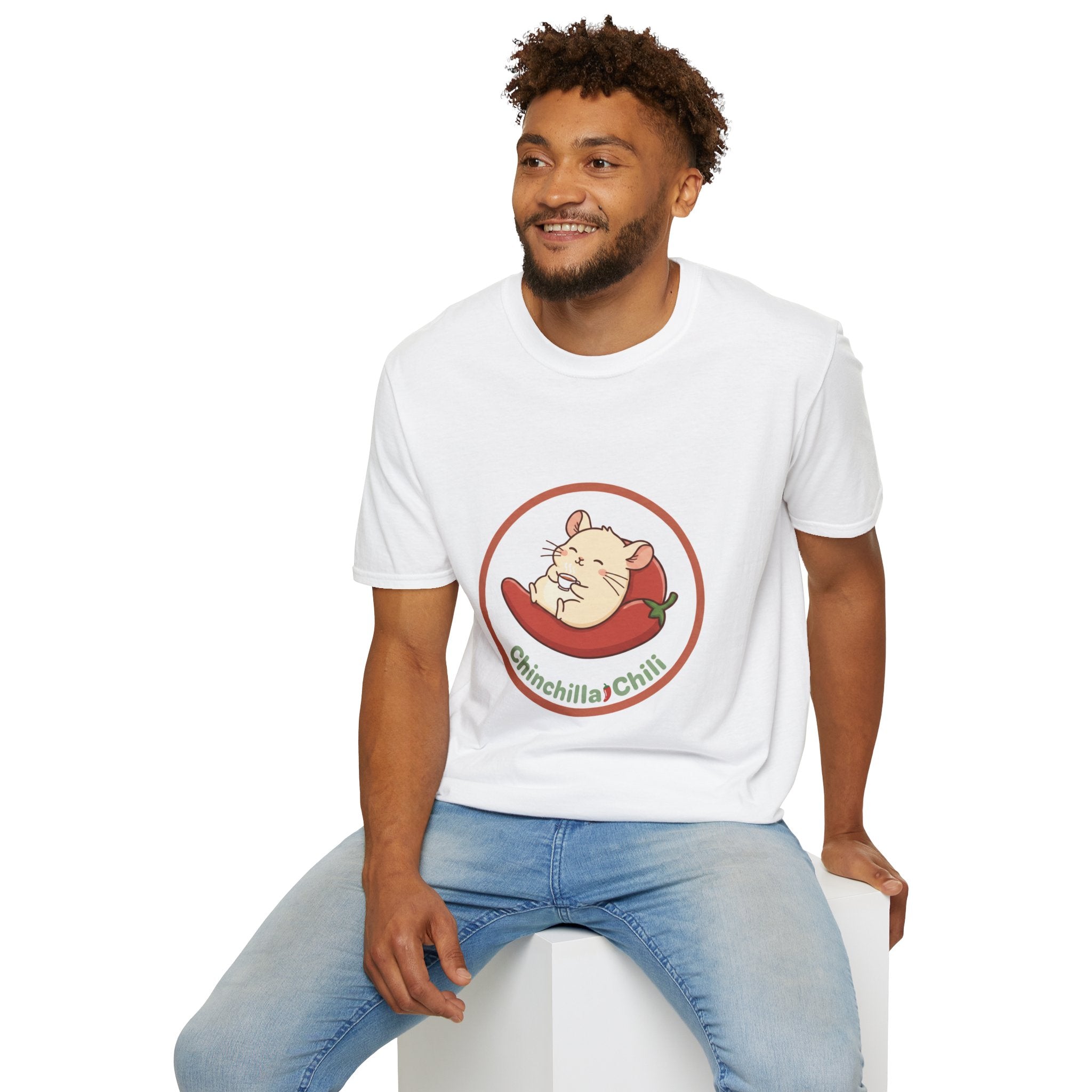 Chillin' Chinchilla T-Shirt — Cute Relaxing Rodent Graphic Tee