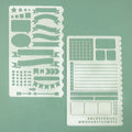 Bullet Journal Stencil Set